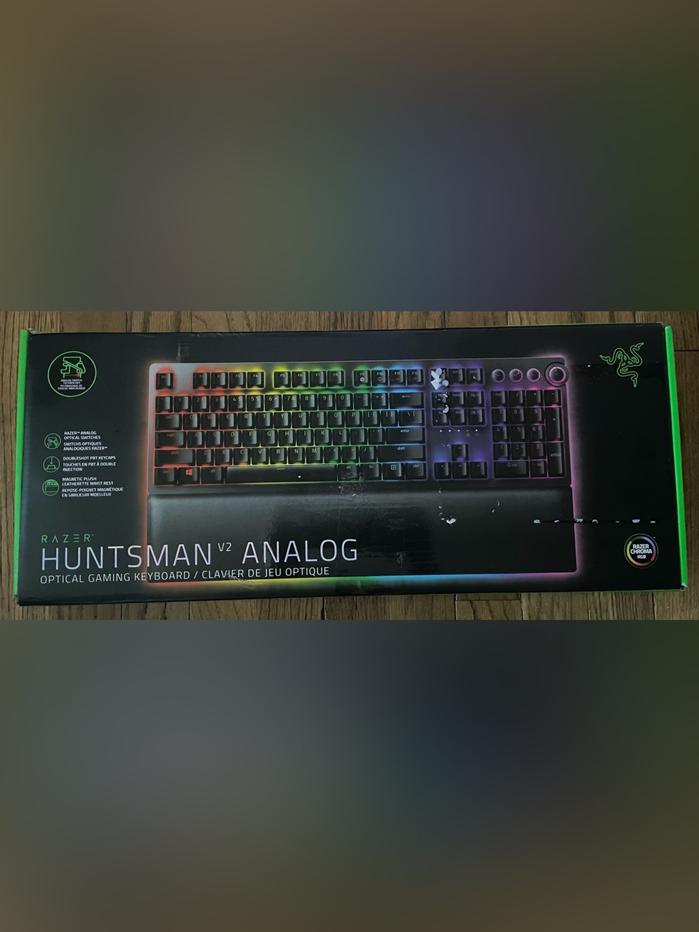 Open Box Razer Huntsman V2 Analog Optical Gaming Keyboard - Picture 8 of 8